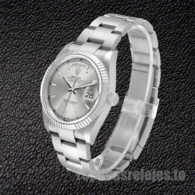 Rolex Day-Date 36mm 118239 De Los Hombres Pulsera De Ostras Automático - Imagen 3