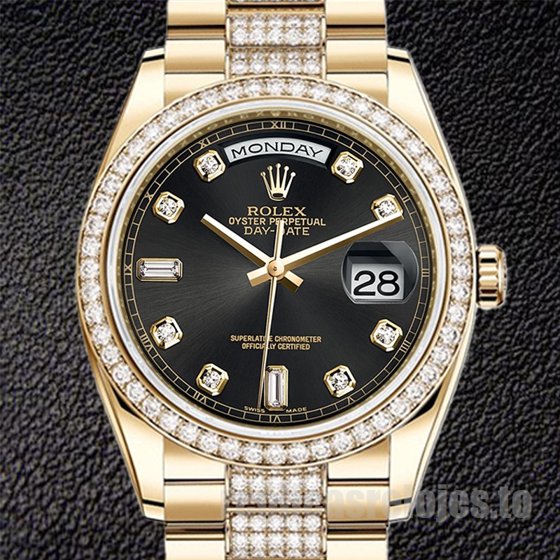 Rolex Day-Date De Los Hombres 36mm m118348-0014 Presidente Pulsera