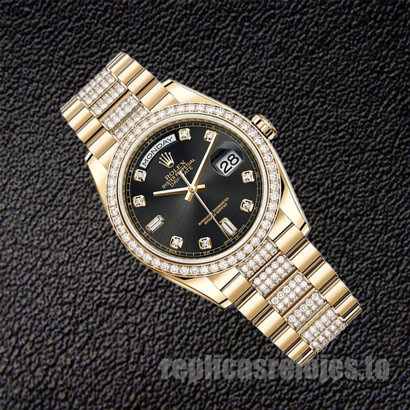 Rolex Day-Date De Los Hombres 36mm m118348-0014 Presidente Pulsera - Imagen 3