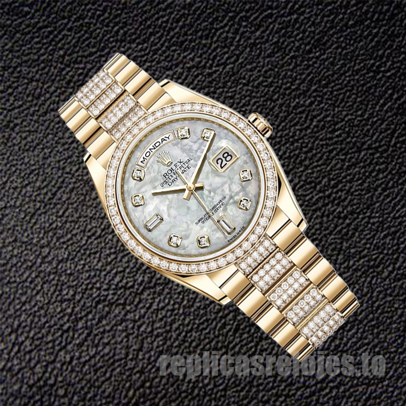Rolex Day-Date m118348-0061 36mm De Los Hombres Tono Dorado - Imagen 3