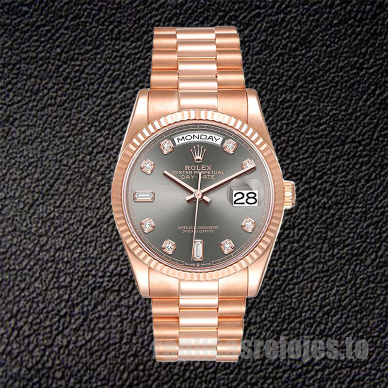 Rolex Day-Date De Los Hombres m128235-0050 36mm Automático Presidente Pulsera - Imagen 2