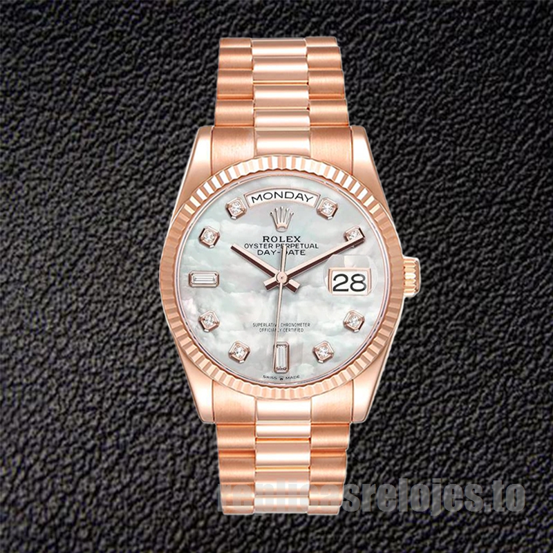 Rolex Day-Date m128235-0029 36mm De Los Hombres Presidente Pulsera Automático - Imagen 2