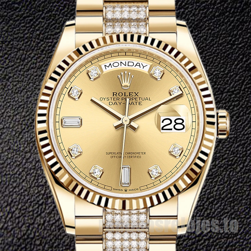 Rolex Day-Date De Los Hombres 36mm m128238-0026 Automático Reloj