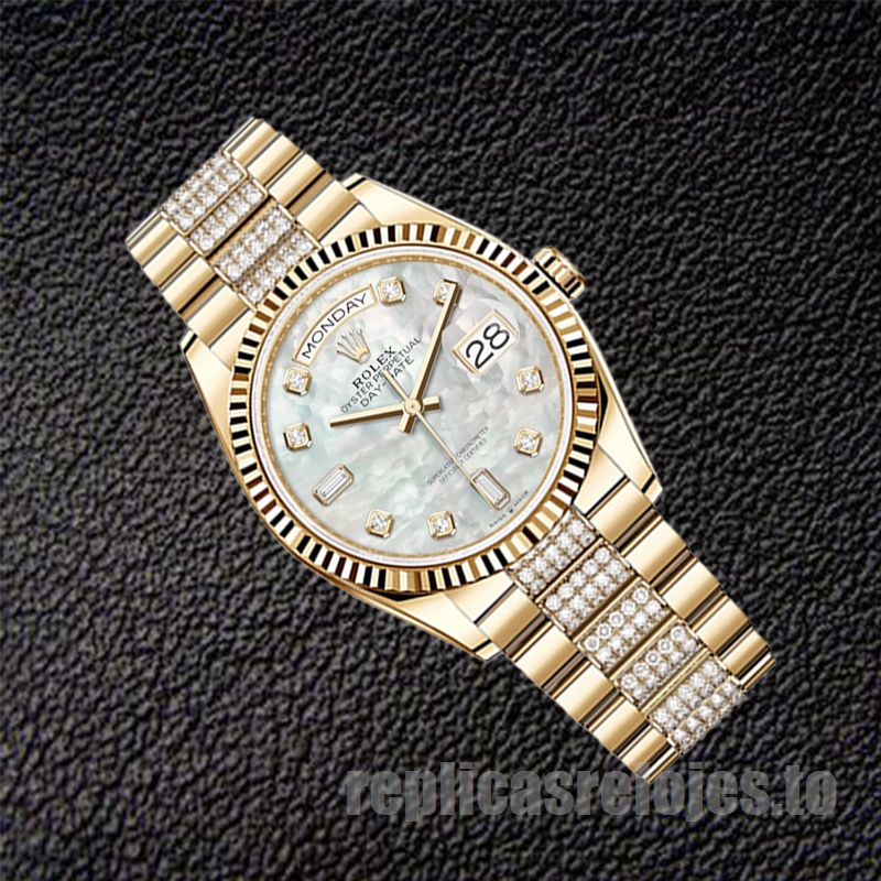 Rolex Day-Date De Los Hombres 36mm m128238-0032 Reloj - Imagen 3