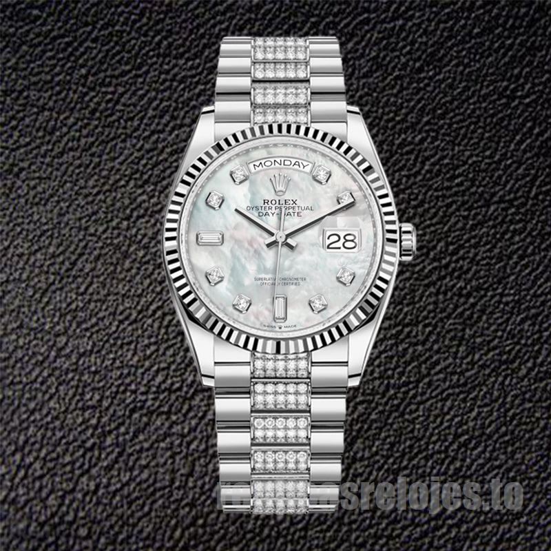 Rolex Day-Date De Los Hombres 36mm m128239-0026 Presidente Pulsera Automático - Imagen 2