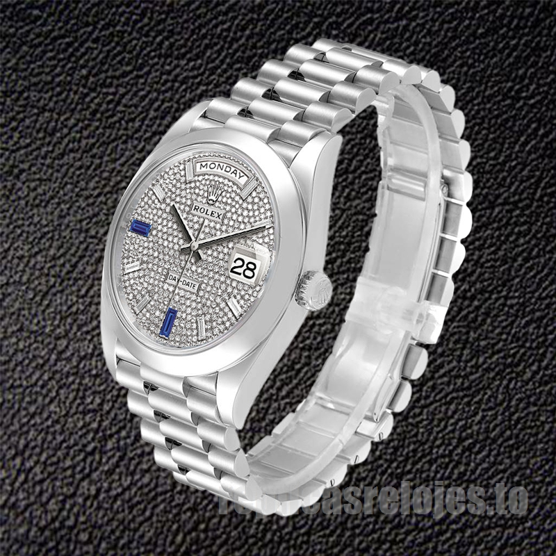 Rolex Day-Date 228206 40mm De Los Hombres Presidente Pulsera Reloj - Imagen 3