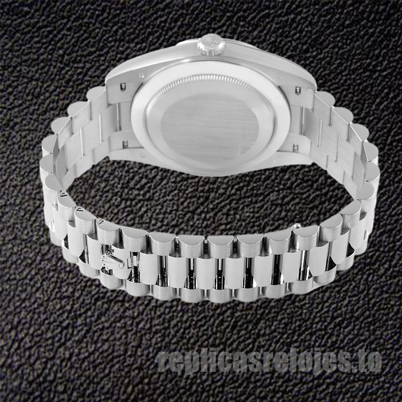 Rolex Day-Date 40mm 228206 De Los Hombres Tono Plateado - Imagen 4