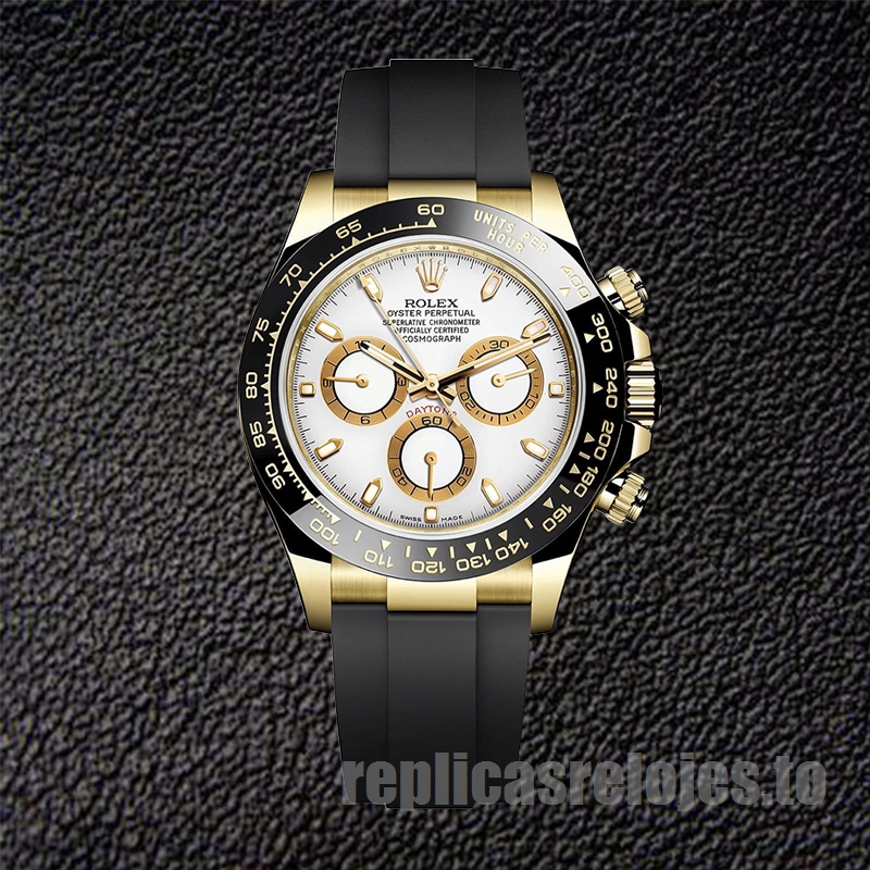 Rolex Daytona De Los Hombres m116518ln-0041 40mm Esfera Blanca - Imagen 2