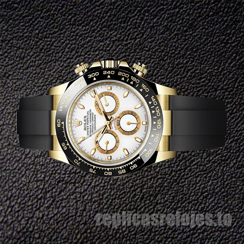 Rolex Daytona De Los Hombres m116518ln-0041 40mm Esfera Blanca - Imagen 3