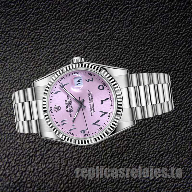 Rolex Datejust De Los Hombres 126334 41mm Reloj Esfera Rosa - Imagen 3